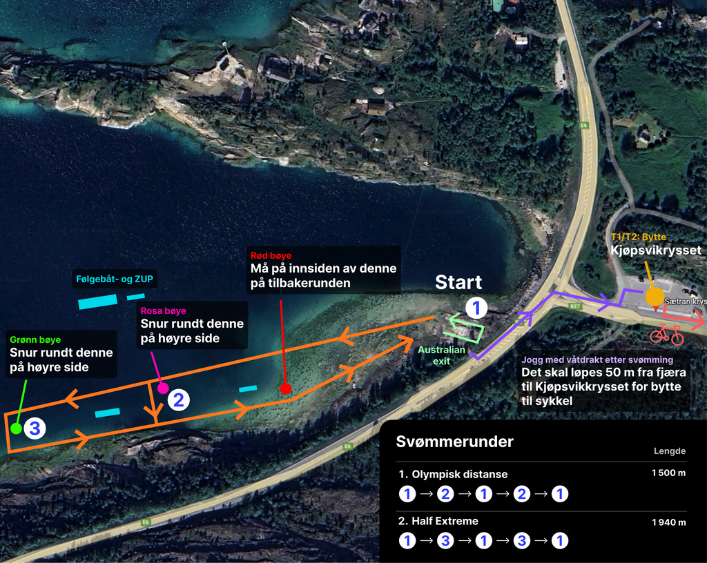 Olympisk distanse – Individuell