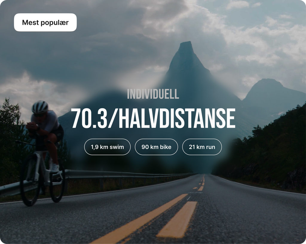 70.3 / Halvdistanse – Individuell